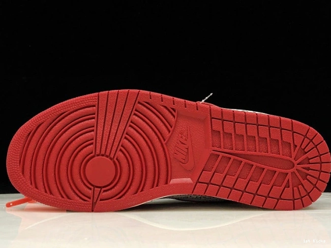 The Chicago Jordan Off-White AA3834-101 Ten Air 1 Retro 0721
